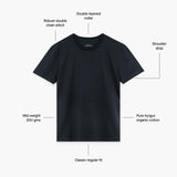 OC200 Black Short-sleeve T-shirt