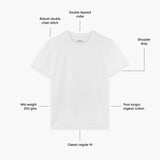 OC200 White Short-sleeve T-shirt