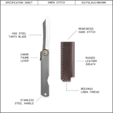 FGL045 Sheath & Higonokami VG10
