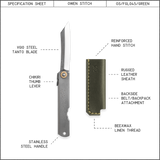 FGL045 Sheath & Higonokami VG10