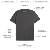 MW180 Versatile Short T-shirt