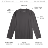 MW181 Versatile Long T-shirt