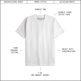 OC200 Plain Short T-shirt