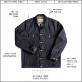OC451 Selvedge Denim Jacket