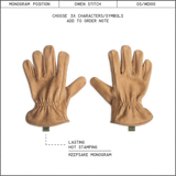 WD100 Waxed Deer Leather Gloves