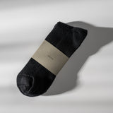 MW260 Black Knitted Socks