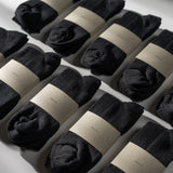 MW260 Black Knitted Socks
