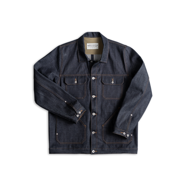 GOLD / ゴールド14oz.DENIM JACKET HARD WASHED gold/ゴールド 14oz Denim Jacket - Vintage Washed 20250509